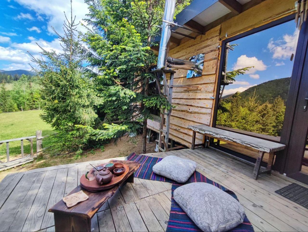 Eco glamping - Carpathians. Retreat hub Dzin Space Wierchowina Zewnętrze zdjęcie